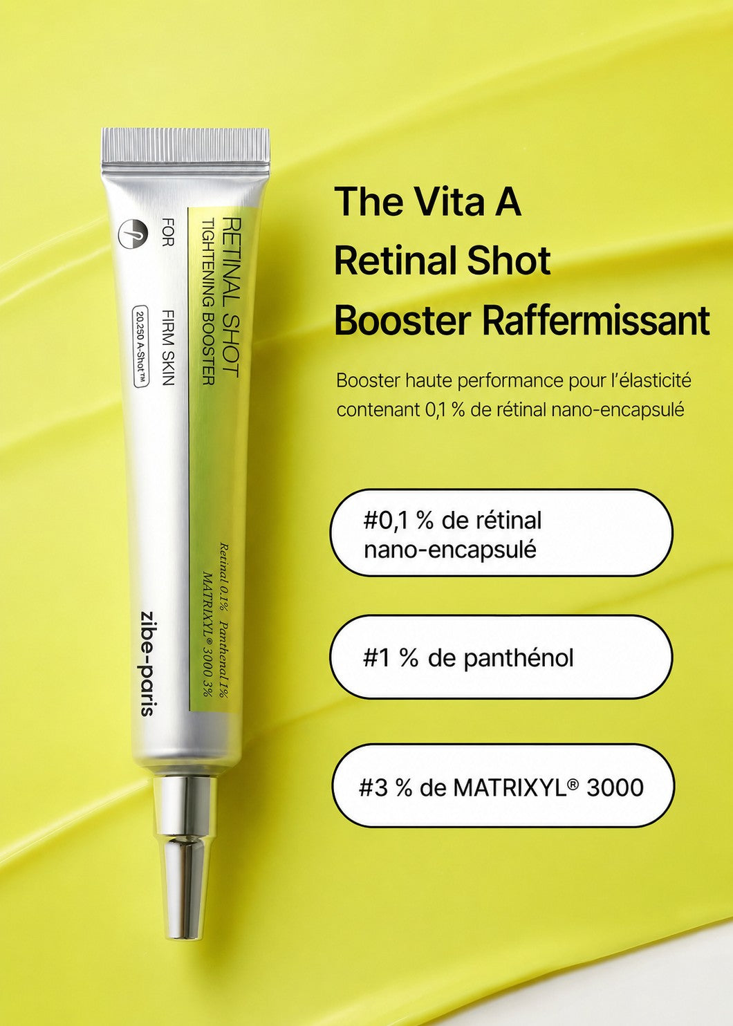 Retinal Shot™ Une Peau Plus Nette
