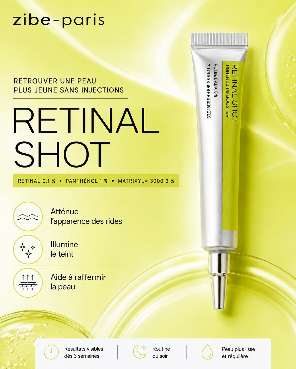 Retinal Shot™ | Une Peau Visiblement Plus Jeune