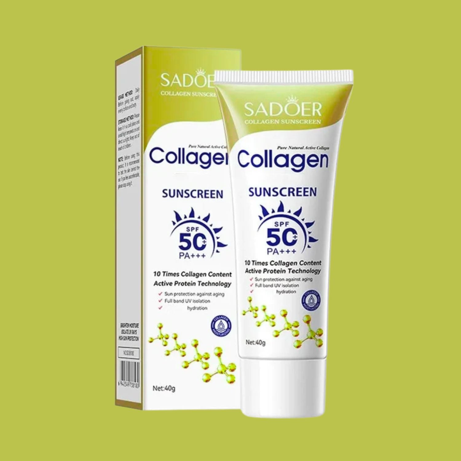 + Crème Solaire Collagène SPF50+