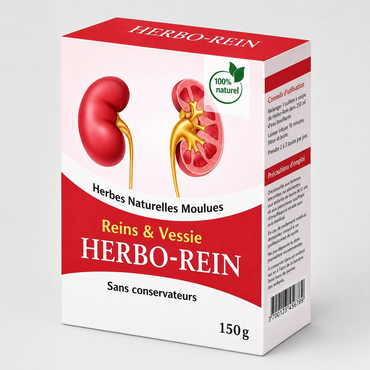 HERBO-REIN™ | NETTOIE LES REINS ET LA VESSIE, FAVORISE UN MEILLEUR EQUILIBRE INTERNE ET RAVIVE LA VITALITE MASCULINE.